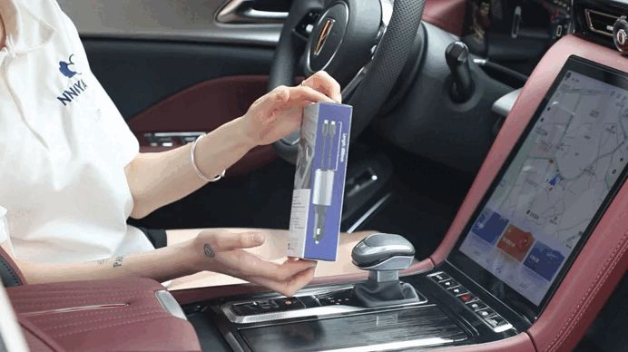 CarQust™ 100W Metal Fast Car Charger | 4-in-1 USB-C & Type-A Adapter